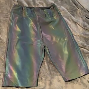 Holograph Color Shorts